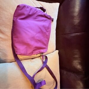 Vera Bradley Purple Crossbody Bag with Adjustable Strap